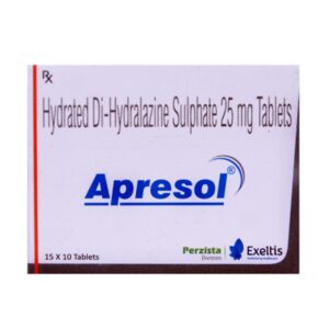APRESOL 25 MG TAB 10`S