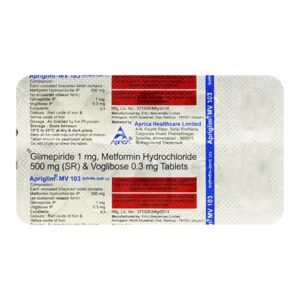 APRIGLIM MV 103MG TAB 10`S