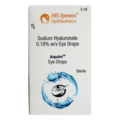 AQUIM BOTTLE OF 5ML EYE DROPS