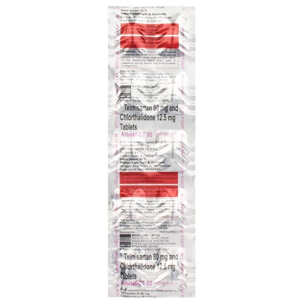 ARBITEL CT 80MG TAB 10`S