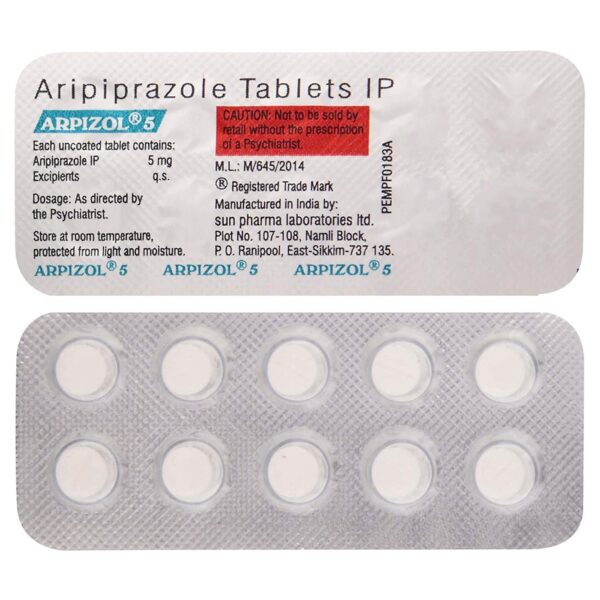 ARPIZOL 5MG TAB 10`S