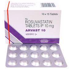 ARVAST 10MG TAB 15`S