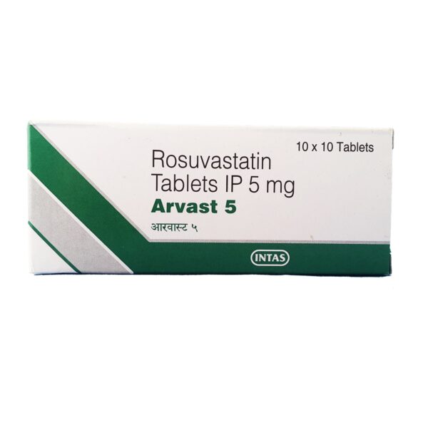 ARVAST 5 MG TAB 10`S