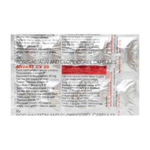 ARVAST CV 20MG CAP 10`S