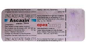 ASCAZIN 10MG TAB 10`S