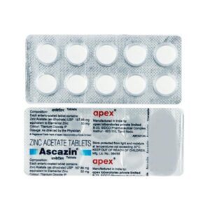 ASCAZIN 50 MG TAB 10`S