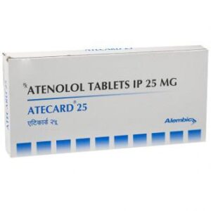 ATECARD 25MG TAB 14`S