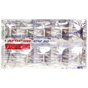ATOCOR CV 20MG CAP 10`S