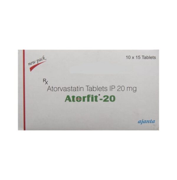 ATORFIT 20MG TAB 15`S