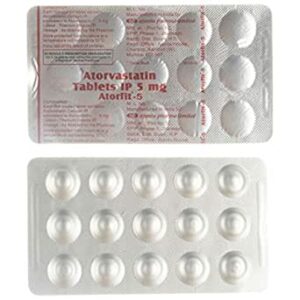 ATORFIT 5MG TAB 15`S