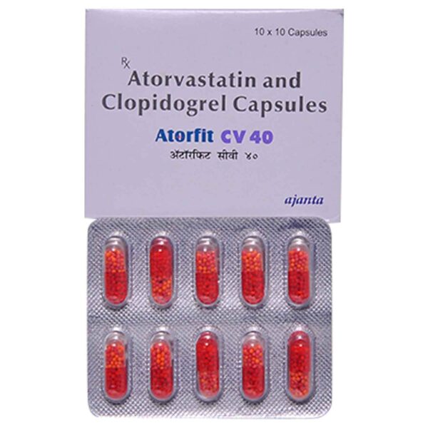 ATORFIT CV 40MG CAP 10`S
