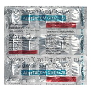 ATORFIT CV GOLD 20MG CAP 15`S
