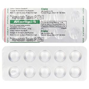 ATORLIP 5MG TAB 10`S