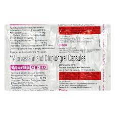 ATORLIP CV 20MG CAP 10`S