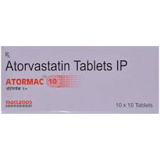 ATORMAC 10MG TAB 10`S
