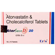 ATORSAVE D 20MG TAB 15`S