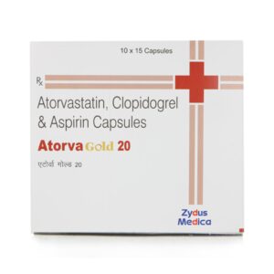 ATORVA GOLD 20MG CAP 15`S