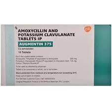 AUGMENTIN 375MG TAB 10`S