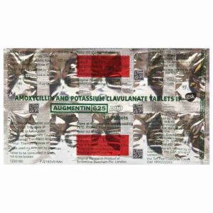 AUGMENTIN DUO 625MG TAB 10`S