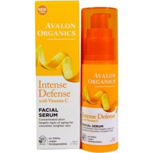 INTENSE DEFENSE WITH VITAMIN C FACIAL SERUM- AVALON ORGANICS