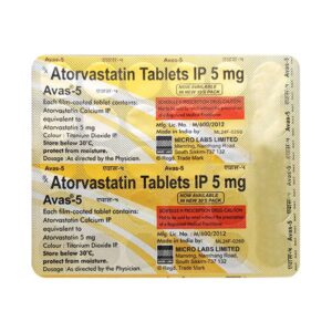 AVAS 5MG TAB 30`S