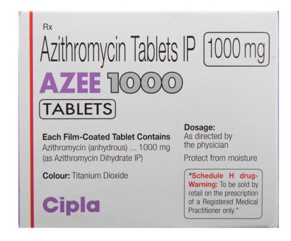 AZEE 1000MG TAB 1`S