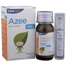 AZEE 100MG DRY SYP