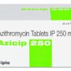 AZICIP 250MG TAB 6`S