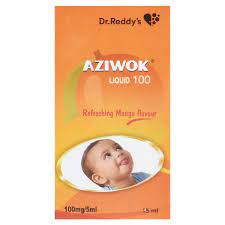 AZIWOK MANGO FLAVOUR 100MG LIQUID 15ML