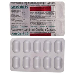 AZTOGOLD 10MG CAP 10`S