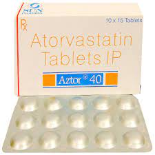 AZTOR 40MG TAB 15`S