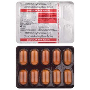 AZULIX MV 1/0.3MG TAB 10`S