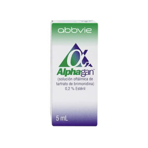 Alphagan (brimonidine tartrate solution 0.2%)  Eye Drops by Abbvie | Expires 12/27
