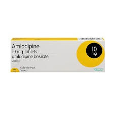 Amlodipine 10mg Tablet (28 Tablets)  | Expires 8/27