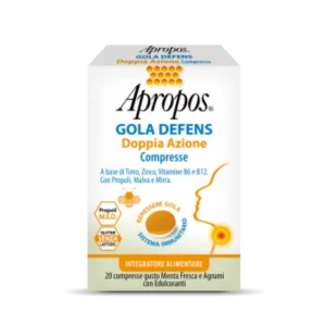 Throat Defens Double Action Apropos 20 Tablets