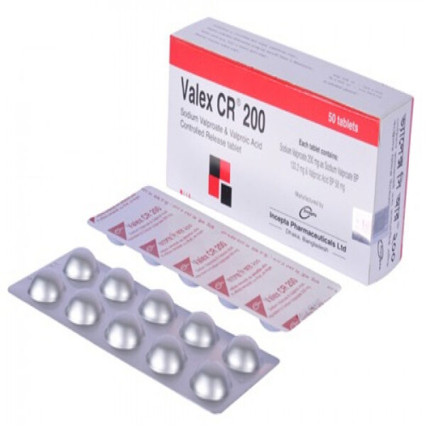 Valex CR 200mg (50pcs Box)