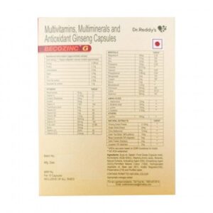 BECOZINC-G CAP 10`S