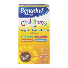 BENADRYL ALLERGY 6+ ORAL SOLUTION