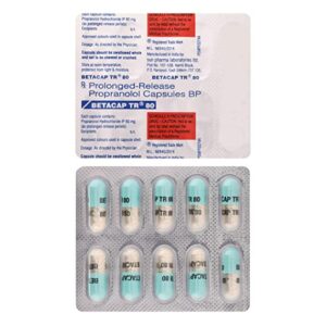 BETACAP TR 80MG CAP 10`S