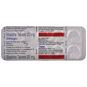 BILLARGIC 20MG TAB 10`S