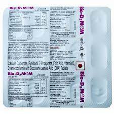 BIO D3 MOM TAB 15`S