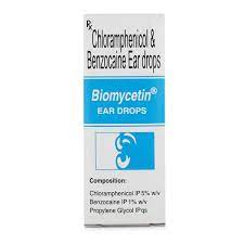 BIOMYCETIN EAR 5ML DROPS
