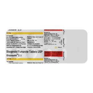 BISOSAFE 2.5MG TAB 10`S