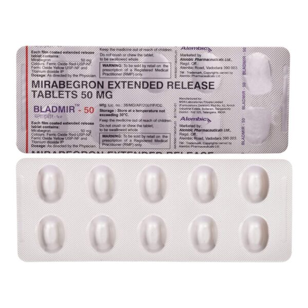 BLADMIR 50MG TAB 10`S