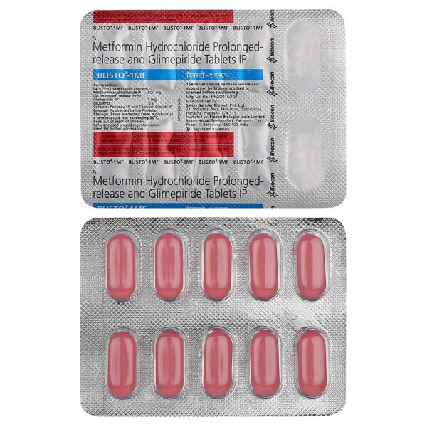BLISTO MF 1MG TAB 10`S