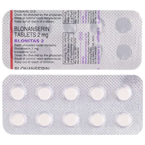 BLONITAS 2MG TAB 10`S