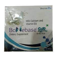 BONEBASE MILK TAB 15`S