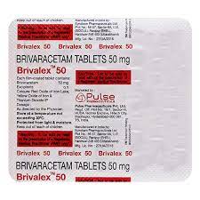 BRIVALEX 50MG TAB 15`S