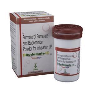 BUDAMATE 400MG TRANSCAPS