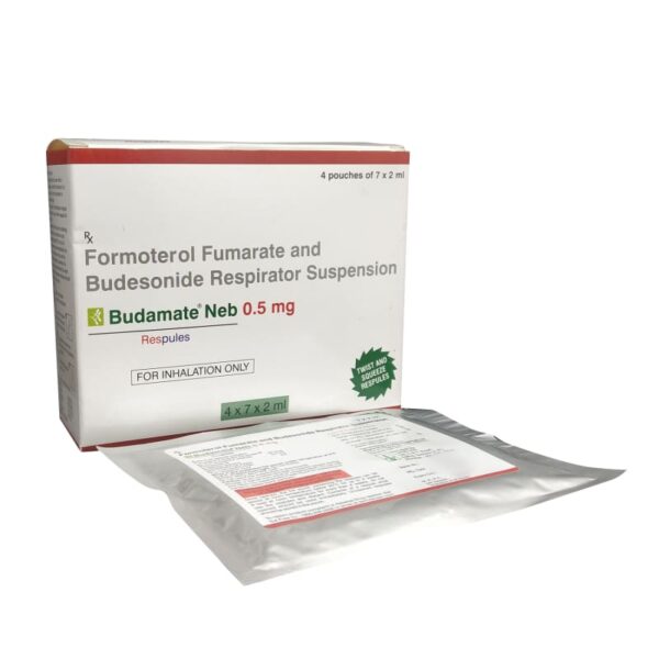 BUDAMATE NEB 0.5MG 7X2ML RESPULES